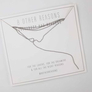 8 Other Reasons Nine Lives Choker Necklace - NWT